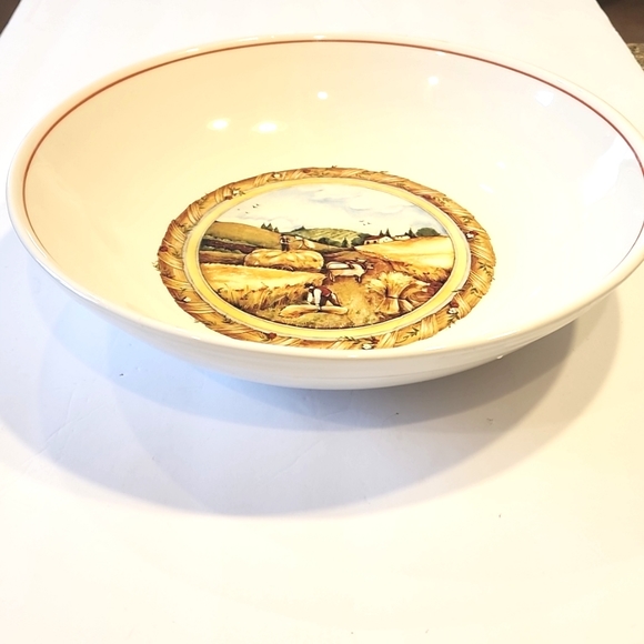 over and back, inc Dining Over And Back Large Ceramic Pasta Bowl